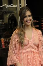 JESSICA ALBA Arrives at Douglas the Perfumery in Milan 06/20/2019