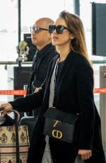 JESSICA ALBA at Heathrow Airport in London 06/14/2019
