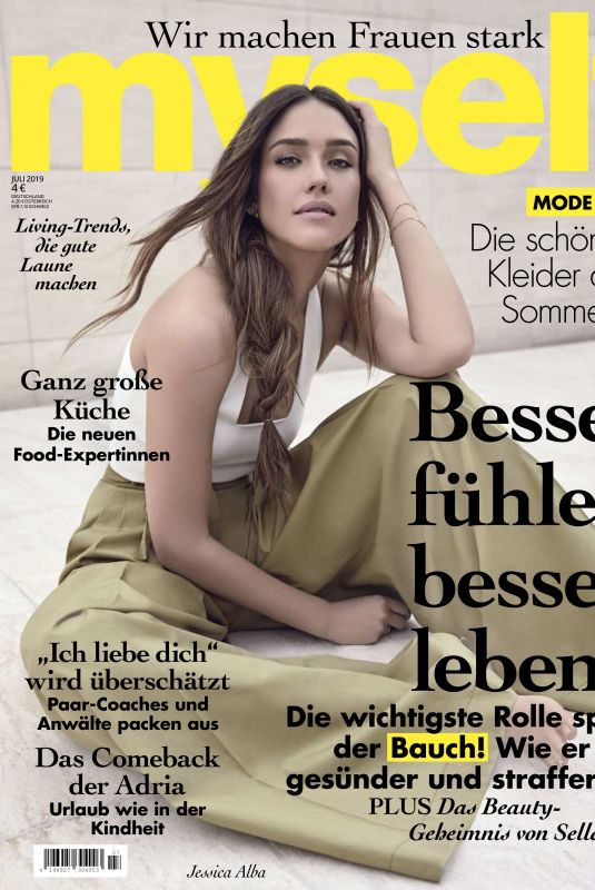JESSICA ALBA in Myself Magazine, July 2019