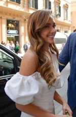 JESSICA ALBA Out and About in Rome 06/22/2019