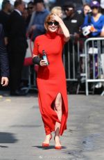 JESSICA CHASTAIN Arrives at Jimmy Kimmel Live 06/04/2019
