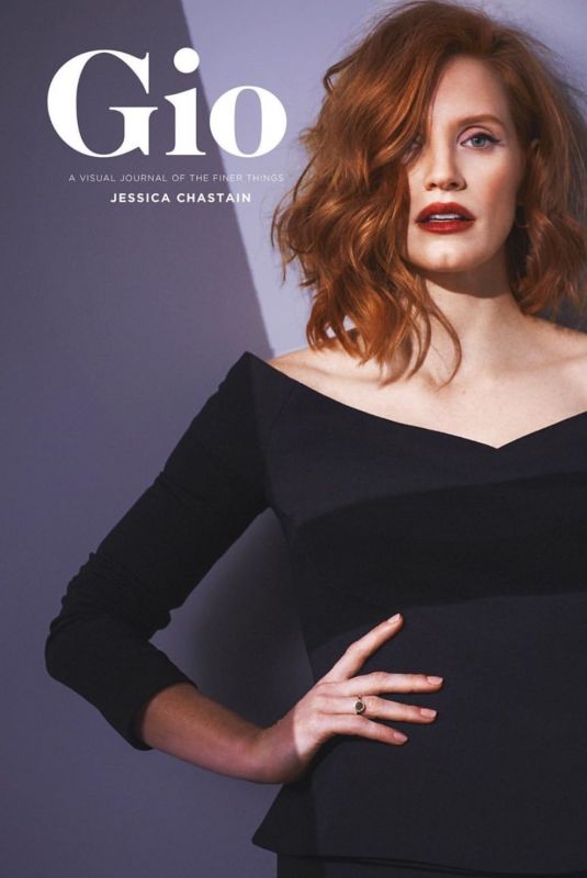 JESSICA CHASTAIN for Gio Journal 2019