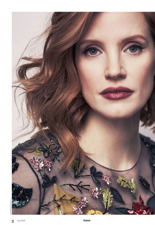 JESSICA CHASTAIN in Prremiere Magazine, June 2019