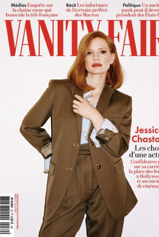 JESSICA CHASTAIN in Vanity Fair, France July 2019