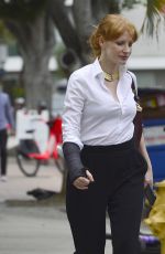 JESSICA CHASTAIN Out and About in New York 06/20/2019