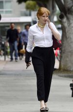 JESSICA CHASTAIN Out and About in New York 06/20/2019