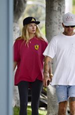 JESSICA HART and James Kirkam Out for Lunch in Los Angeles 06/11/2019