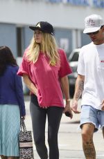 JESSICA HART and James Kirkam Out for Lunch in Los Angeles 06/11/2019