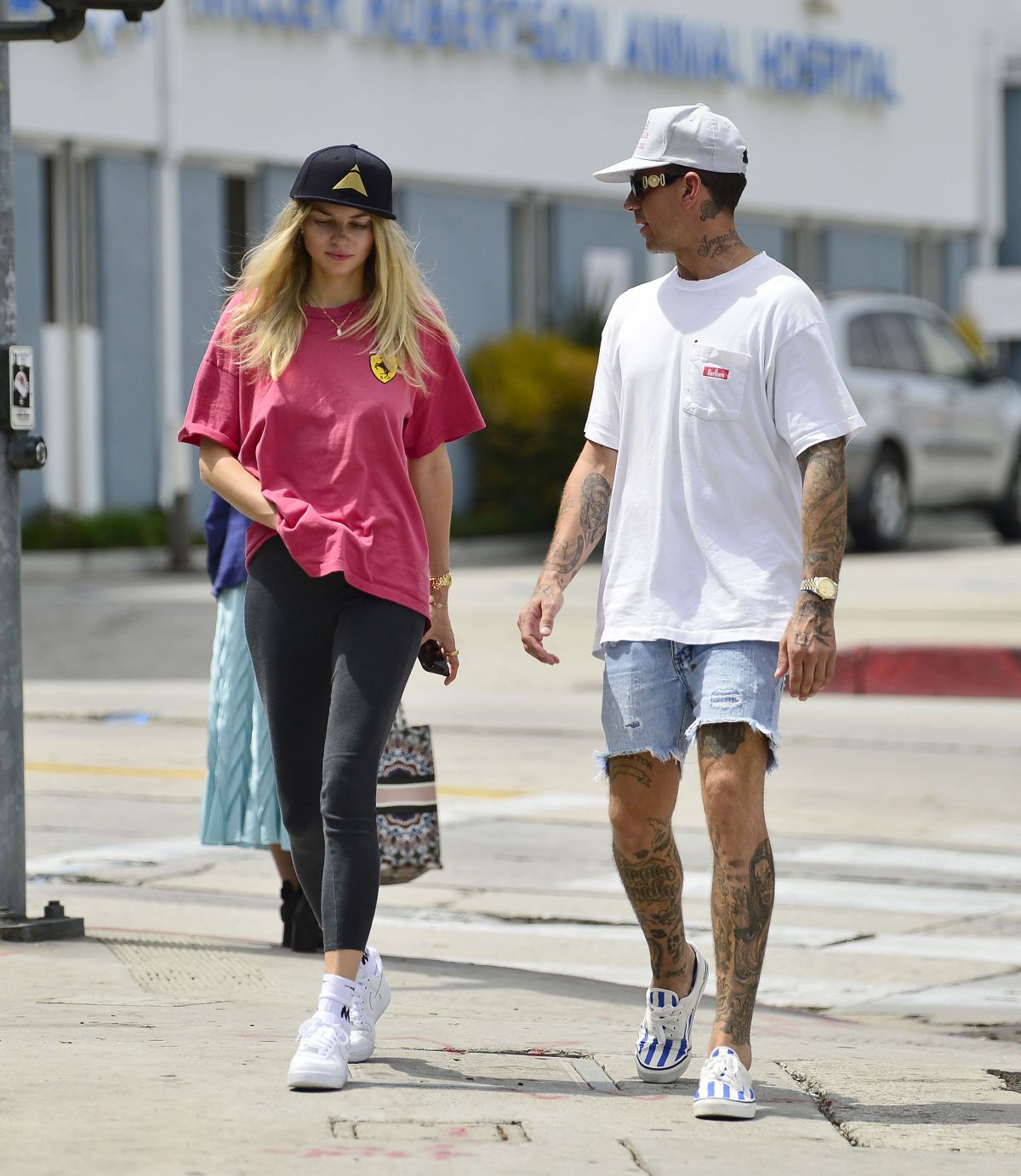 JESSICA HART and James Kirkam Out for Lunch in Los Angeles 06/11/2019 ...