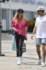 JESSICA HART and James Kirkam Out for Lunch in Los Angeles 06/11/2019