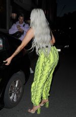 JESY NELSON Leaves Ivy Restaurant in Covent Garden 06/14/2019