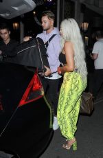 JESY NELSON Leaves Ivy Restaurant in Covent Garden 06/14/2019