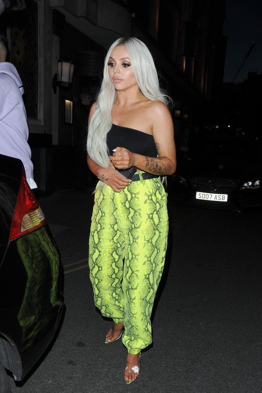 JESY NELSON Leaves Ivy Restaurant in Covent Garden 06/14/2019