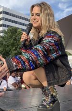 JOANNA JOJO LEVESQUE Performs at Hampton Roads Pride in Norfolk 06/22/2019