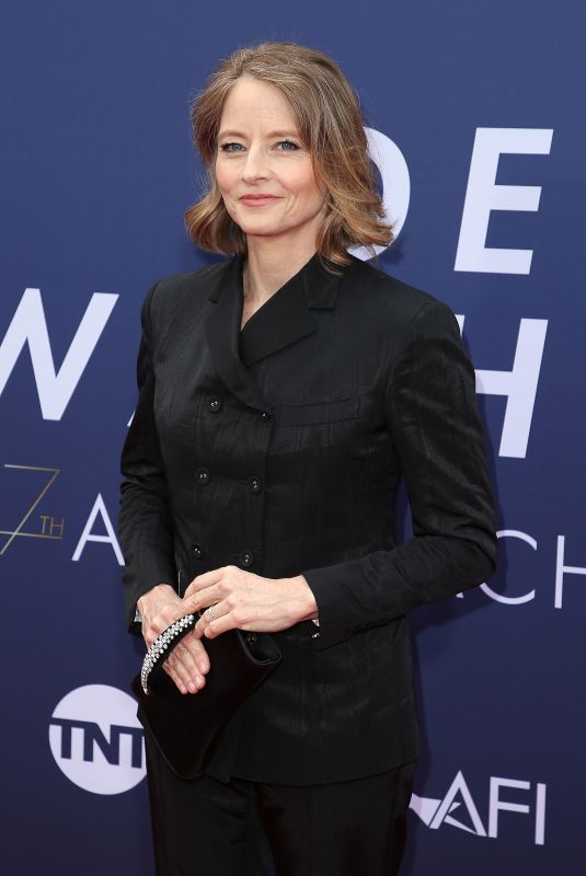 JODIE FOSTER at 2019 Afi Life Achievement Award Gala Honoring Denzel Washington in Hollywood 06/06/2019