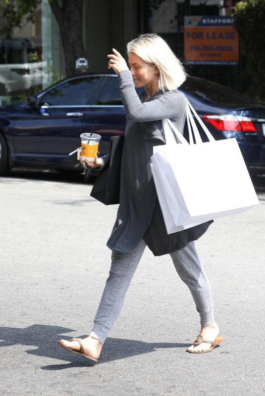 JULIANNE HOUGH Out Shopping in West Hollywood 06/14/2019