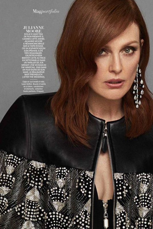 JULIANNE MOORE in Madame Figaro Magazine, June 2019