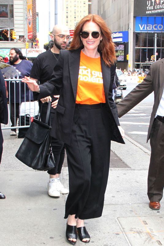JULIANNE MOORE Out and About in New York 06/07/2019