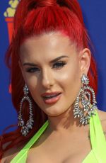 JUSTINA VALENTINE at 2019 MTV Movie & TV Awards in Los Angeles 06/15/2019