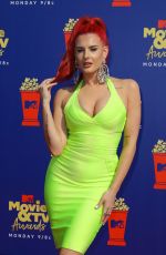 JUSTINA VALENTINE at 2019 MTV Movie & TV Awards in Los Angeles 06/15/2019