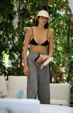 KAIA GERBER and CINDY CRAWFORD in Bikinis at a Pool in Miami 06/22/2019