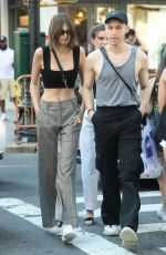 KAIA GERBER and Tommy Dorfman Out in New York 06/26/2019