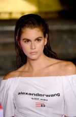 KAIA GERBER at Alexander Wang Collection 1 Fashion Show in New York 0/31/2019
