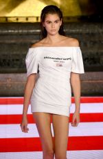 KAIA GERBER at Alexander Wang Collection 1 Fashion Show in New York 0/31/2019
