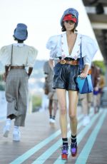 KAIA GERBER at Miu Miu Runway Show in Paris 06/29/2019