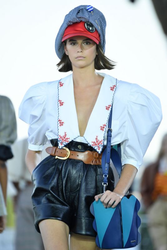 KAIA GERBER at Miu Miu Runway Show in Paris 06/29/2019