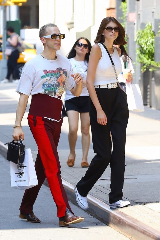 KAIA GERBER Out in New York 06/28/2019