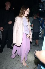 KAITLYN DEVER Arrives at Women in Film Max Mara Face of the Future 06/11/2019