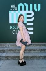 KAITLYN DEVER at Miu Miu Club Event in Paris 06/29/2019