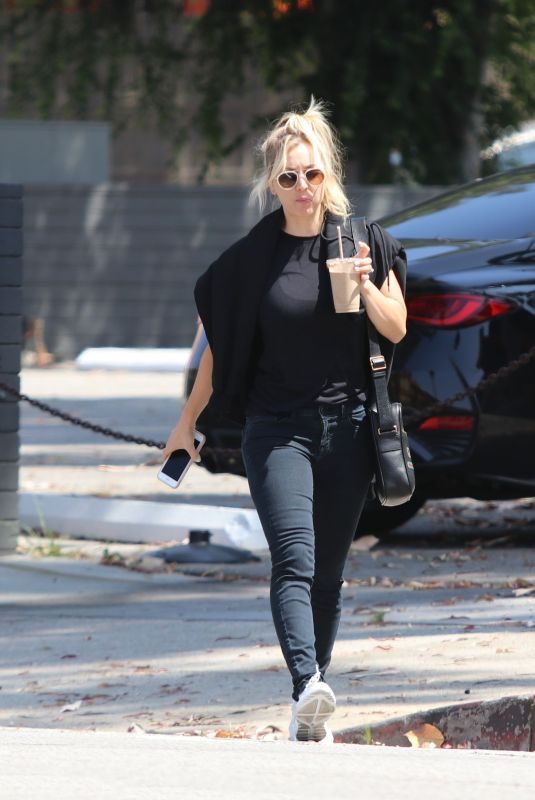 KALEY CUOCO Out for Iced Coffee in Los Angeles 06/18/2019