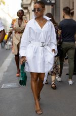 KARRUECHE TRAN Out and About in Milan 06/15/2019