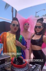 KATE BECKINSALE at LA Pride Festival 06/09/2019