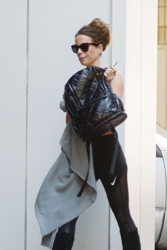 KATE BECKINSALE Heading to a Gym in Los Angeles 06/20/2019