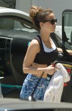 KATE BECKINSALE Heading to a Gym in Los Angeles 06/21/2019
