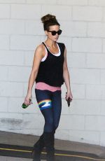 KATE BECKINSALE Leaves Gym in Los Angeles 06/12/2019