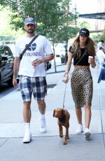 KATE BOCK Out with Her Dog in New York 06/23/2019