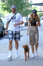 KATE BOCK Out with Her Dog in New York 06/23/2019