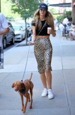 KATE BOCK Out with Her Dog in New York 06/23/2019