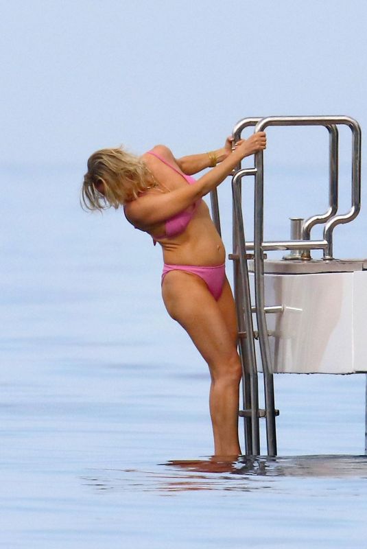 KATE HUDSON in Bikini on Vacation in Italy 06/11/2019