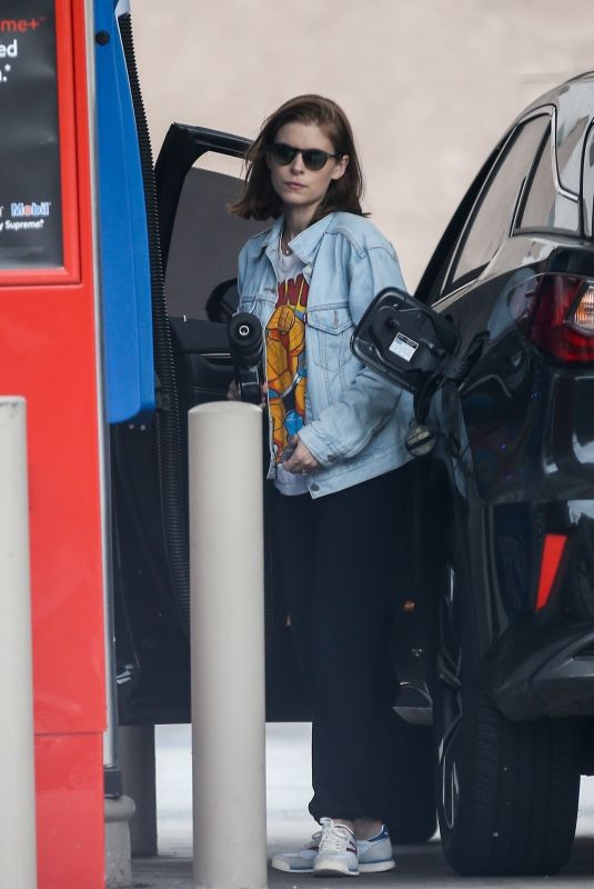 KATE MARA at a Gas Station in Beverly Hills 06/25/2019