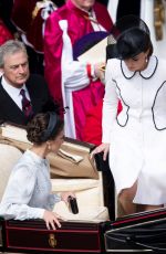 KATE MIDDLETON at Order of the Garter Service in Windsor 06/17/2019