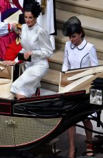 KATE MIDDLETON at Order of the Garter Service in Windsor 06/17/2019
