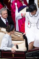 KATE MIDDLETON at Order of the Garter Service in Windsor 06/17/2019
