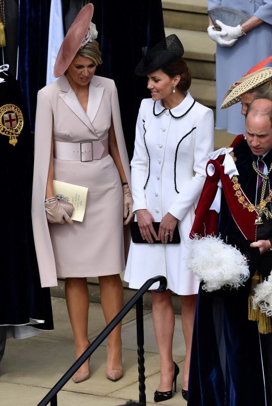 KATE MIDDLETON at Order of the Garter Service in Windsor 06/17/2019