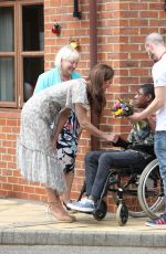 KATE MIDDLETON at Photography Workshop for Action for Children in Kingston 06/25/2019