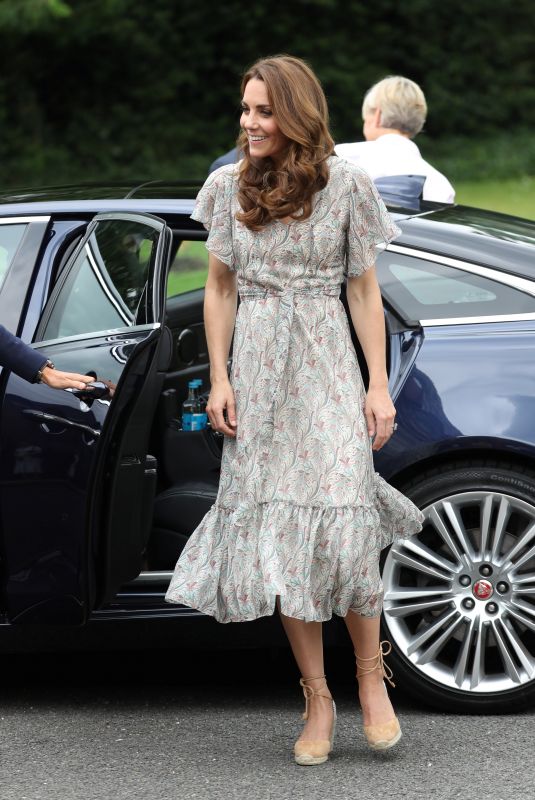 KATE MIDDLETON at Photography Workshop for Action for Children in Kingston 06/25/2019